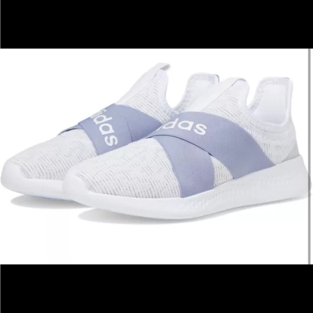 Adidas Puremotion Adapt Running Course A Pied - Women Sz. 9.5 (Grayish/Purple)